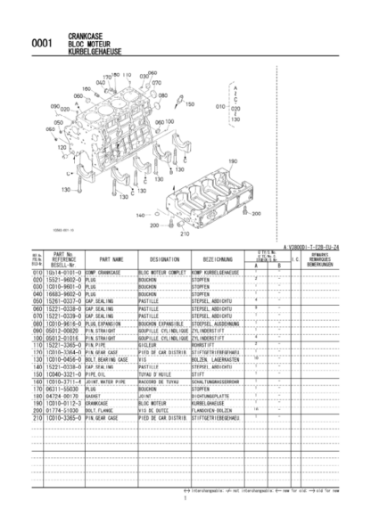 Kubota V3800DI-T-E2B-EU-Z4 Diesel Engine Parts Manual - Image 6