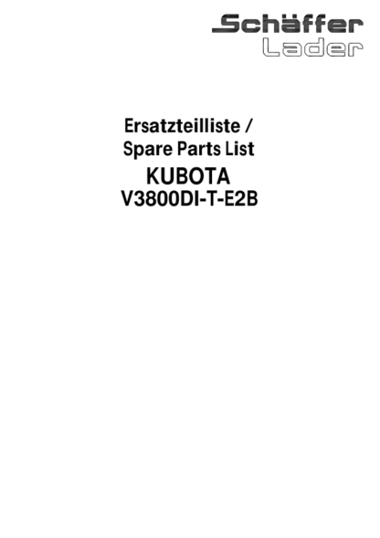 Kubota V3800DI-T-E2B-EU-Z4 Diesel Engine Parts Manual - Image 3