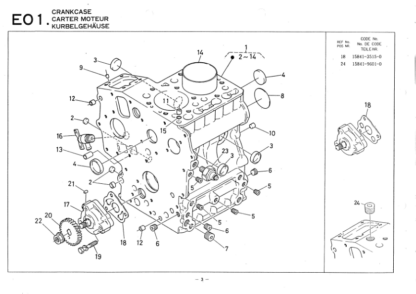 Kubota Z400-BBS-1 Diesel Engine Parts Manual - Image 8