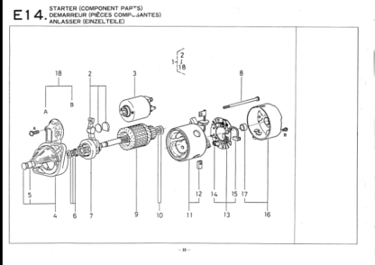 Kubota Z400-BBS-1 Diesel Engine Parts Manual - Image 5