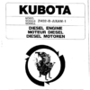 Kubota Z402-B Aixam-1 Diesel Engine Parts Manual - Image 2