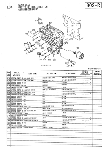 Kubota Z600-BBS Diesel Engine Parts Manual - Image 8