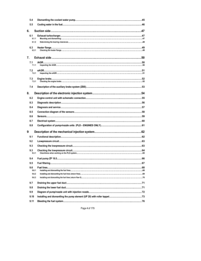 Liebherr D934 D936 Engine Service Manual - Image 4