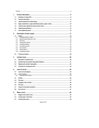 Liebherr D934 D936 Engine Service Manual - Image 3