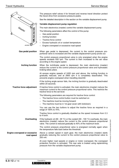 Liebherr L550 - 580 2plus2 Wheel Loader Service Manual - Image 6