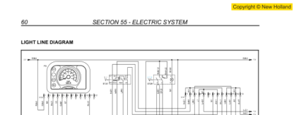 New Holland B90B B100B B110B B115B Backhoe Service Manual - Image 10