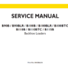 New Holland B90B B100B B110B B115B Backhoe Service Manual - Image 2