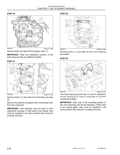 New Holland CASE 667TA Engine Repair Manual - Image 11