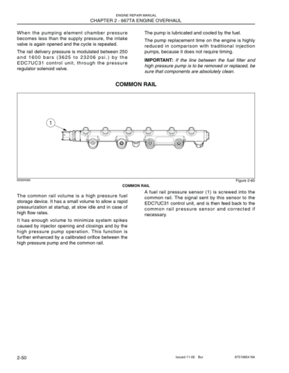 New Holland CASE 667TA Engine Repair Manual - Image 10