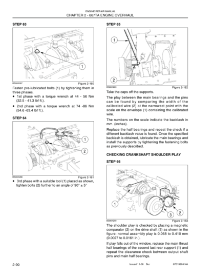 New Holland CASE 667TA Engine Repair Manual - Image 5