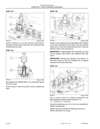 New Holland CASE 667TA Engine Repair Manual - Image 7