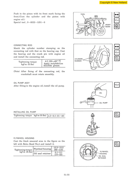 New Holland E115SR E135SR Excavator Workshop Manual - Image 16