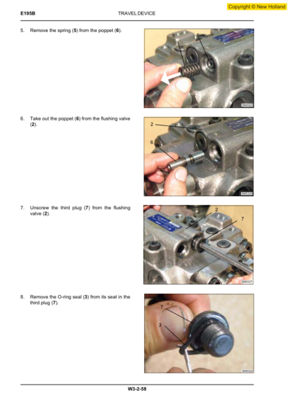 New Holland E175B E195B Excavator Service Manual - Image 14