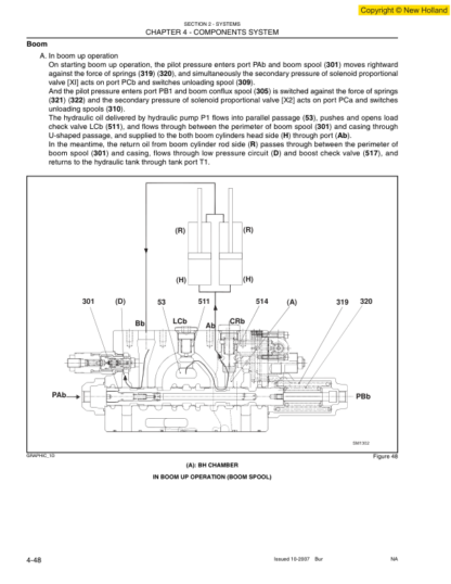 New Holland E175B Excavator Service Manual - Image 8