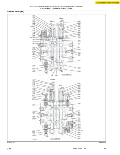 New Holland E175B Excavator Service Manual - Image 12