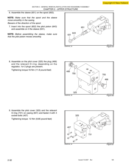 New Holland E175B Excavator Service Manual - Image 11