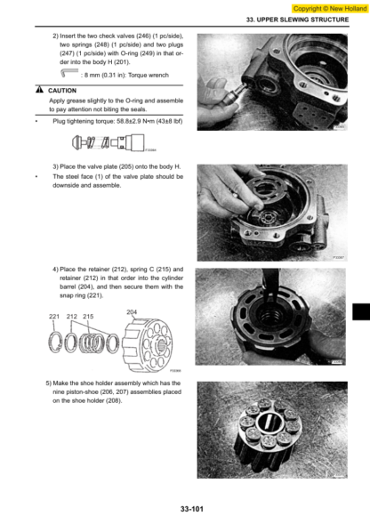 New Holland E18SR Excavator Service Manual - Image 11