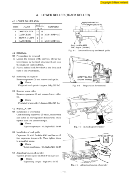 New Holland E200SR Workshop Manual - Image 12
