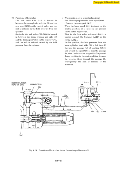 New Holland E235SR Excavator Workshop Manual - Image 6