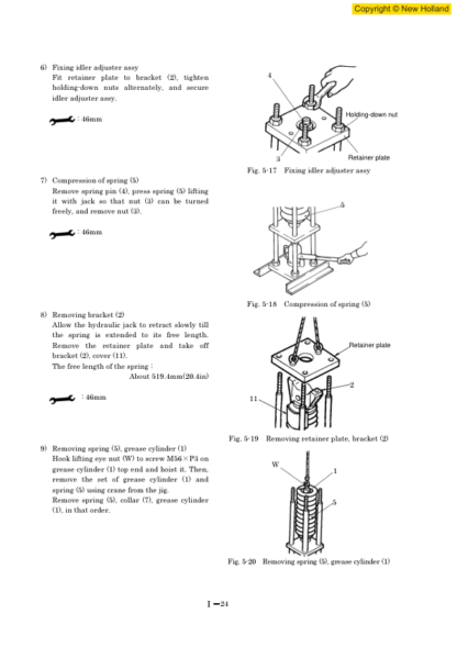 New Holland E235SR Excavator Workshop Manual - Image 11