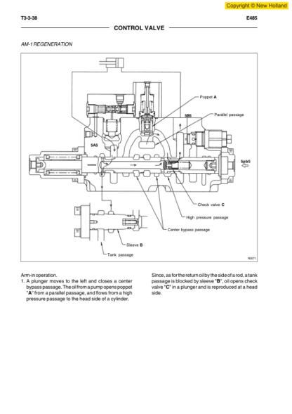 New Holland E485 Excavator Workshop Manual - Image 7