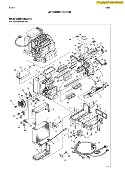 New Holland E485 Excavator Workshop Manual - Image 8