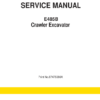 New Holland E485B Excavator Service Manual - Image 3
