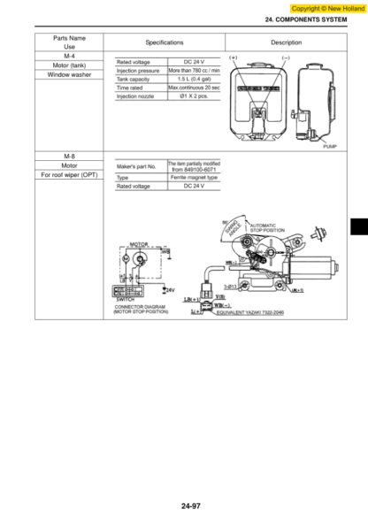 New Holland E70SR Excavator Workshop Manual - Image 8