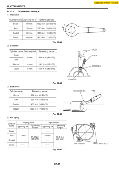 New Holland E70SR Excavator Workshop Manual - Image 11