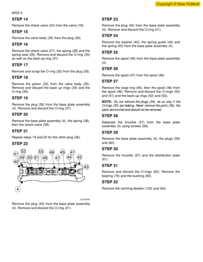 New Holland E805 Excavator Workshop Manual - Image 6