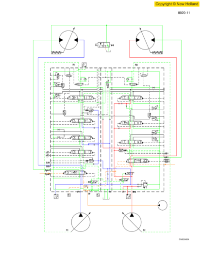 New Holland E805 Excavator Workshop Manual - Image 12