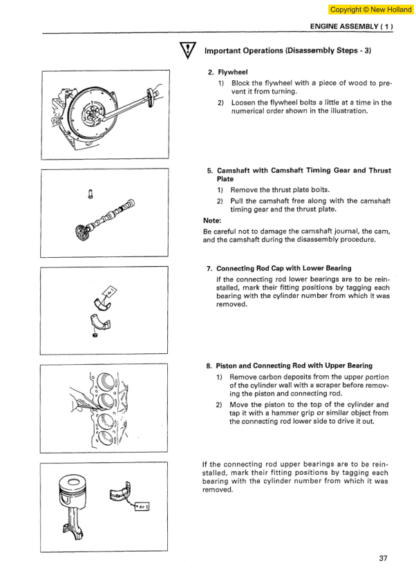 New Holland E80MSR Excavator Workshop Manual - Image 16
