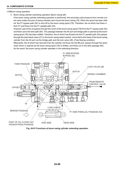 New Holland E80MSR Excavator Workshop Manual - Image 8