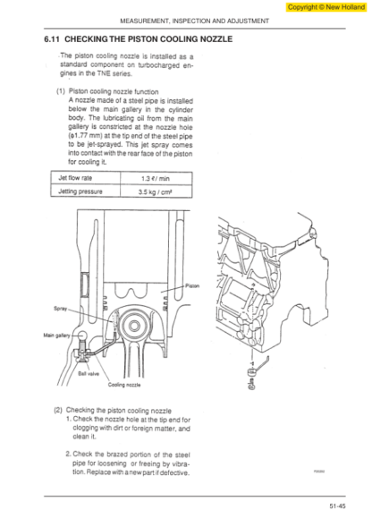 New Holland E9SR Excavator Workshop Manual - Image 12