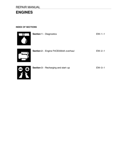 New Holland F4CE0354A 334T M2 Engine Service Manual - Image 4