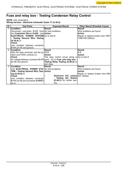 New Holland L213-L230 C227 C232 C238 Service Manual - Image 10