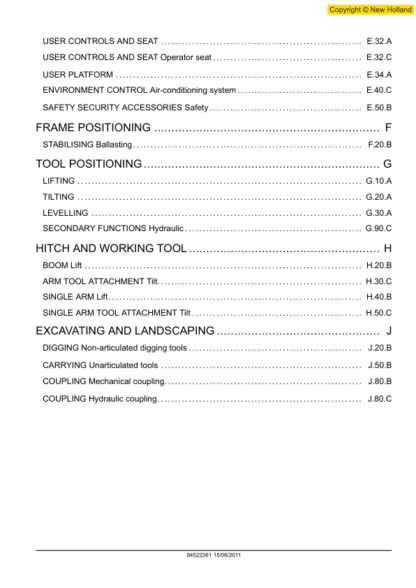 New Holland L213-L230 C227 C232 C238 Service Manual - Image 5