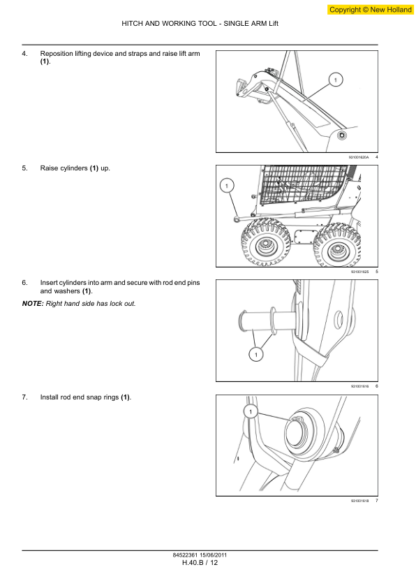 New Holland L213-L230 C227 C232 C238 Service Manual - Image 7