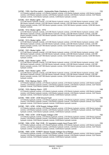 New Holland L213-L230 C227 C232 C238 Service Manual - Image 11