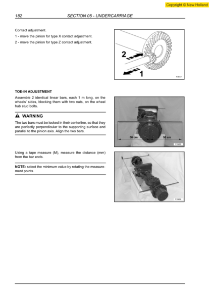 New Holland MH5.6 Excavator Repair Manual - Image 10