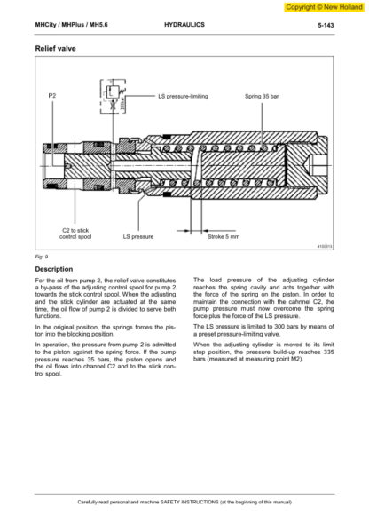 New Holland MH5.6 Excavator Workshop Manual - Image 14