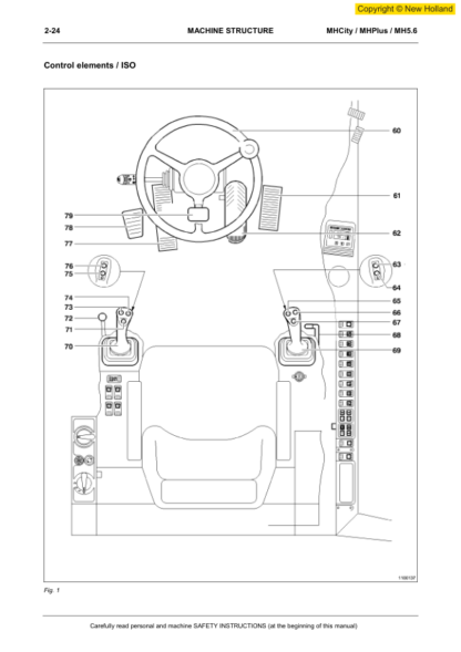 New Holland MH5.6 Excavator Workshop Manual - Image 5