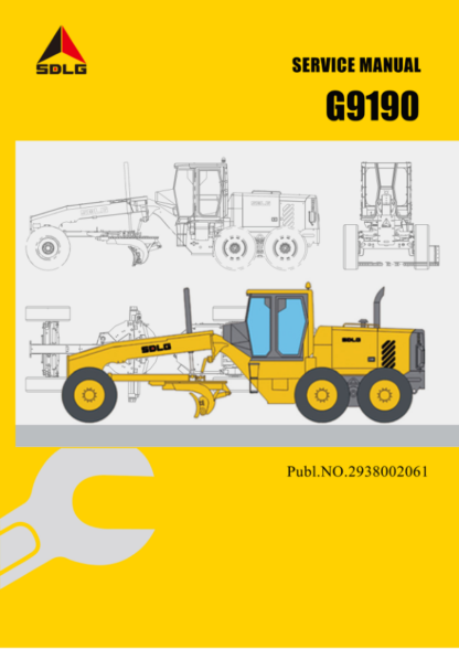 SDLG G9190 Grader Service Manual - Image 2