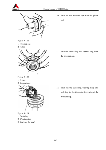 SDLG G9190 Grader Service Manual - Image 15