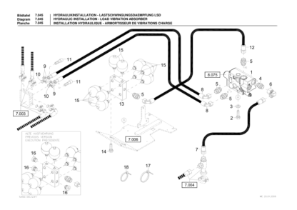 TEREX TL450 Wheel Loader Parts Manual - Image 7