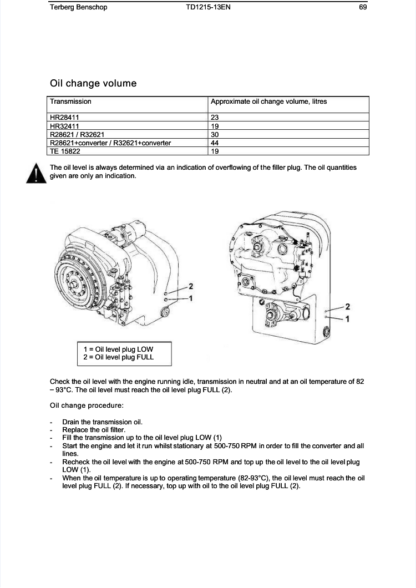 Terberg YT DT TT RT BC RR Trucks Maintenance Manual - Image 8