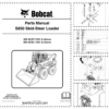 Bobcat S850 Skidsteer Parts Manual