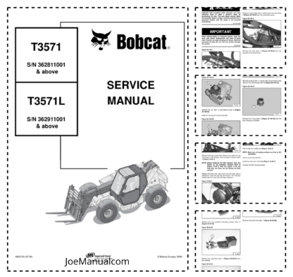 Bobcat T3571 Telehandler Service Manual