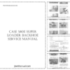 CASE 580 Super E Backhoe Service Manual