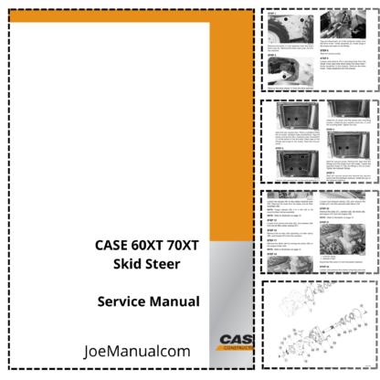 CASE 60XT 70XT Skid Steer Service Manual